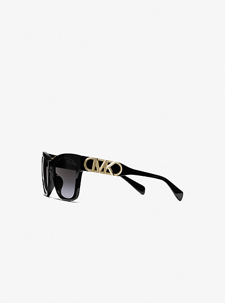 Michael Kors Empire Square Sunglasses In Black