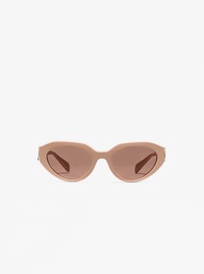 Lunettes de soleil Empire à monture ovale