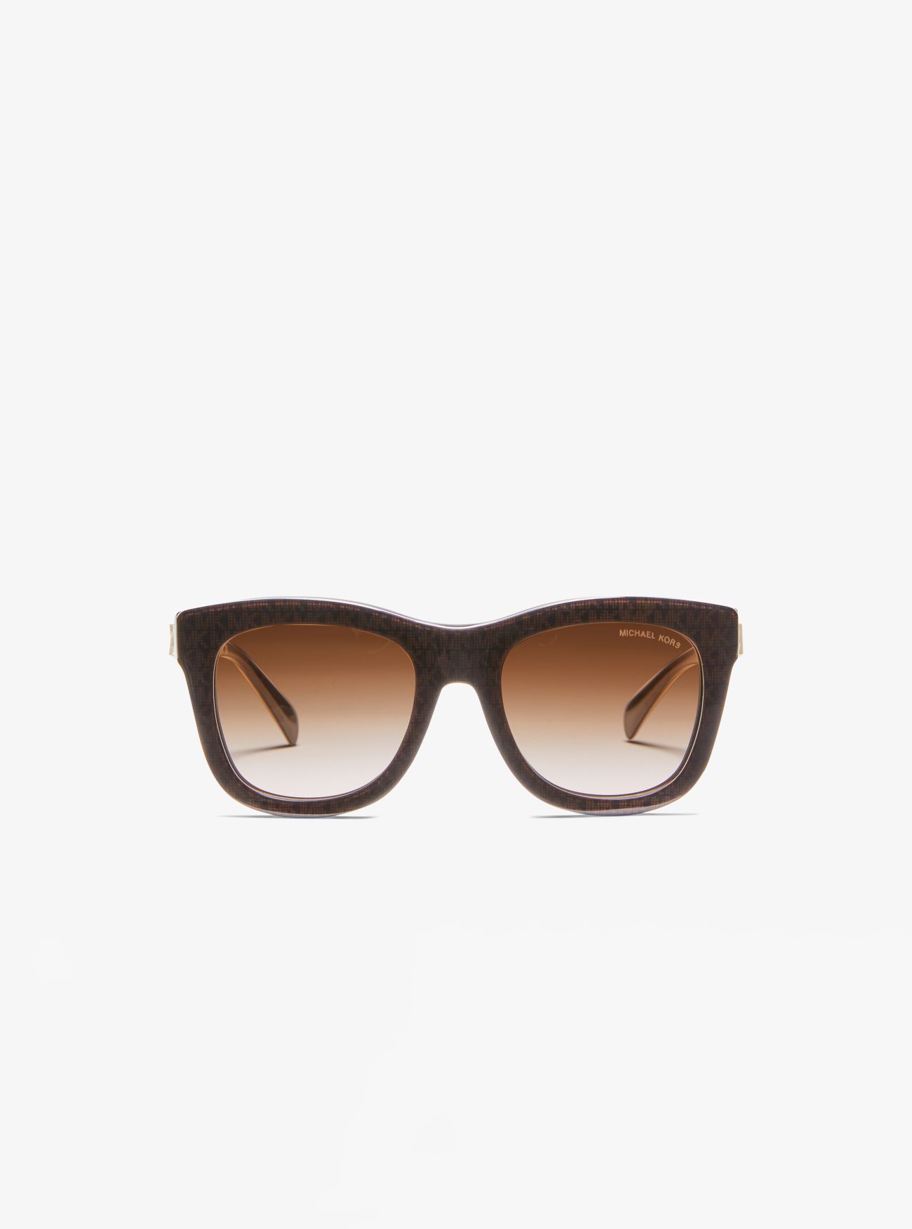 MK Empire 4 Square Sunglasses - Chocolate - Michael Kors