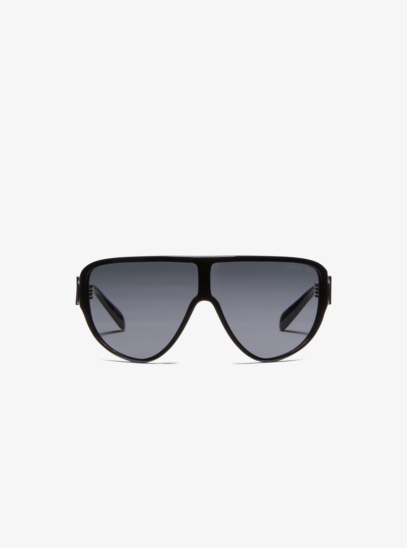 MK Empire Shield Sunglasses - Black - Michael Kors