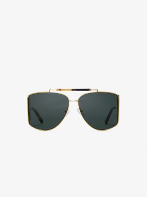 Lunettes de soleil Nash - GREEN/GOLD - Michael Kors