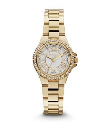 Petite Camille Gold-Tone Watch by Michael Kors
