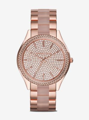 Slim Runway Pave Watch by Michael Kors