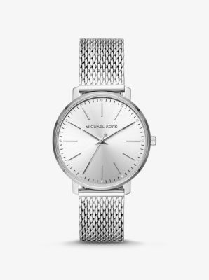 Montre Pyper argentée en maille - ARGENT(ARGENT) - Michael Kors