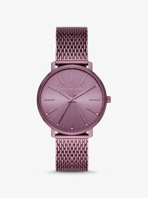 Montre Pyper violette en maille - LAVANDE(VIOLET) - Michael Kors