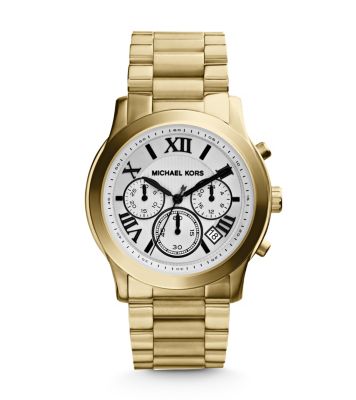 Cooper Gold-Tone Watch by Michael Kors