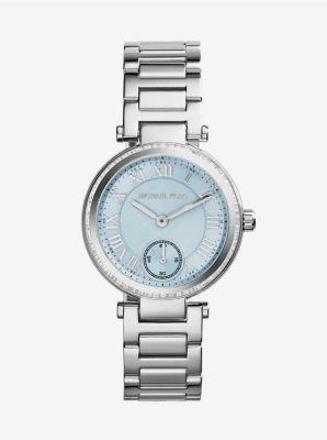 Skylar Silver-Tone Bracelet Watch by Michael Kors