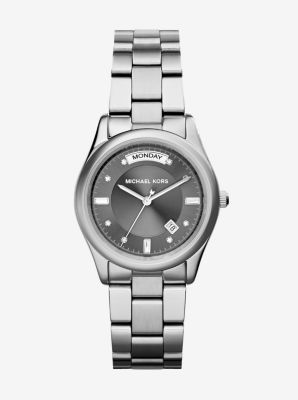 Colette Silver-Tone  Bracelet Watch by Michael Kors