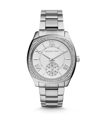 Bryn Silver-Tone Watch by Michael Kors