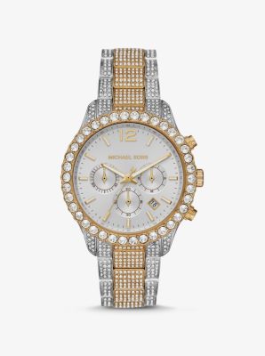 michael kors watches two tone