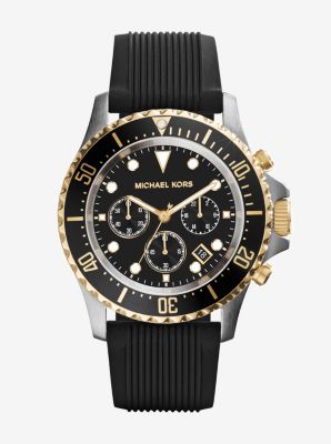 Everest Silver-Tone Watch by Michael Kors