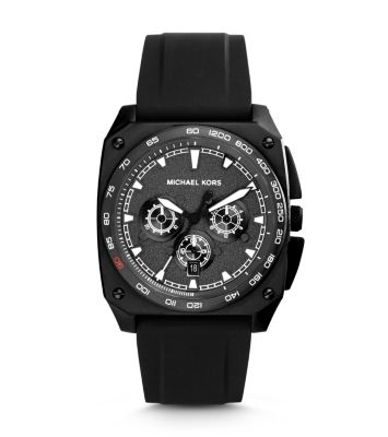 Grandstand Gunmetal-Tone Watch by Michael Kors