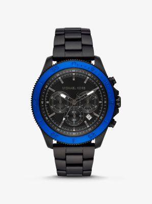 Montre Cortlandt Sport noire surdimensionnée - NOIR(NOIR) - Michael Kors