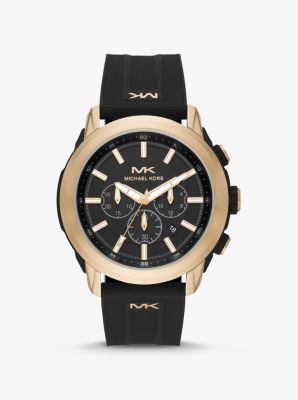 Montre Kyle dorée surdimensionnée en silicone - OR(OR) - Michael Kors