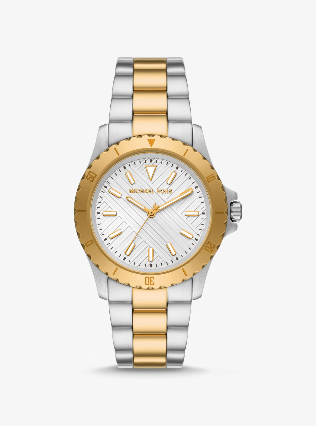 MK Oversized Everest Two-Tone Watch - Two Tone - Michael Kors