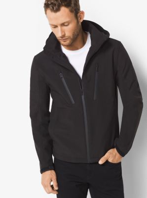 michael kors black zip up hoodie