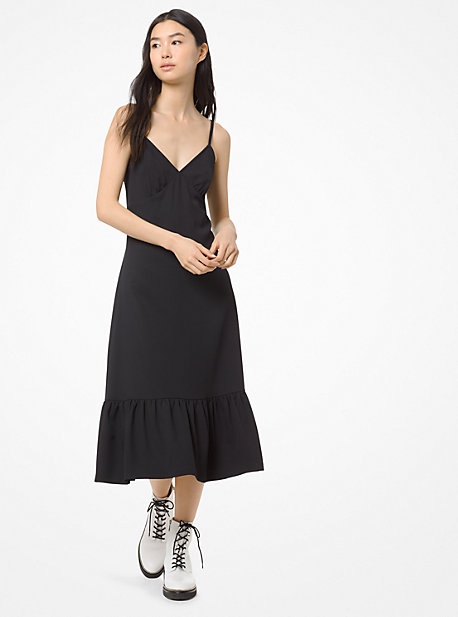 Robe A Bretelles Et Volants