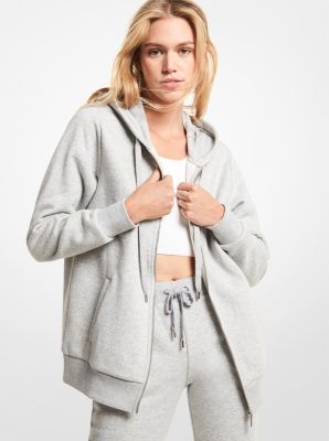 Michael kors hot sale hoodie womens grey