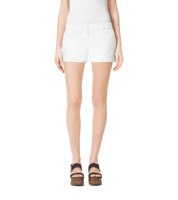 Eyelet Shorts by Michael Kors