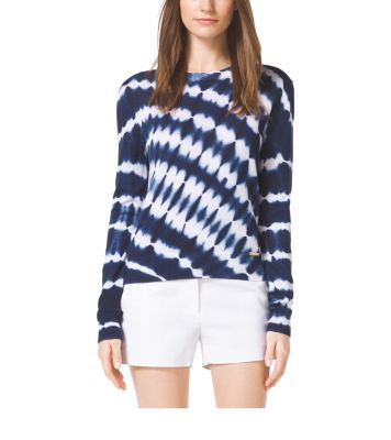Tie-Dye Cotton Top by Michael Kors