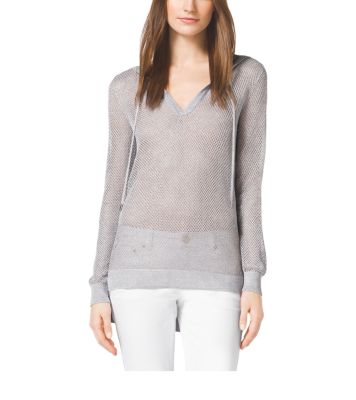 Mesh Hoodie by Michael Kors