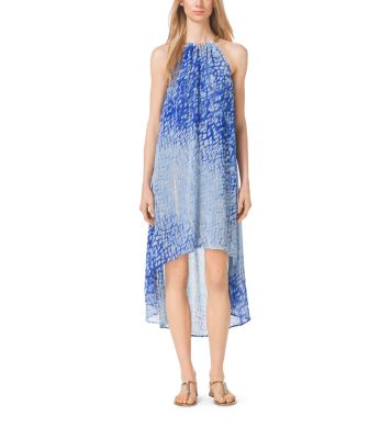 Sorrento Tie-Dye Georgette Dress by Michael Kors