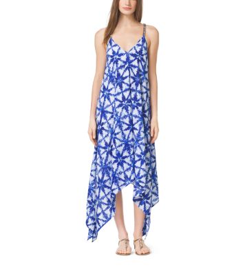 Tie-Dye Crepe Dress by Michael Kors
