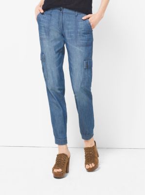 michael kors denim pants