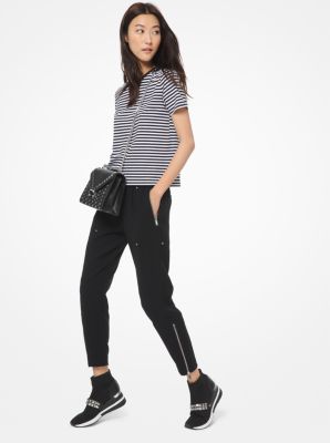 Pantalon cargo en cady - NOIR(NOIR) - Michael Kors