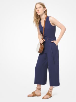 michael kors cady belted jumpsuit