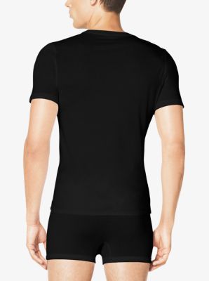 Three-Pack Crewneck Cotton-Modal T-Shirt