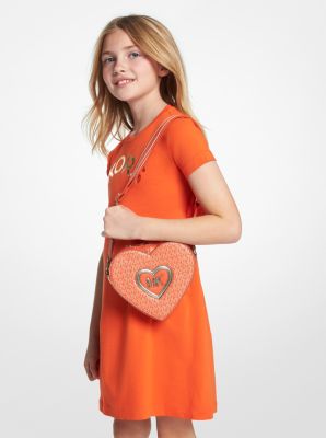 Michael kors sale heart bag