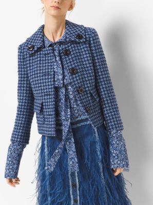 Michael kors embroidered deals denim jacket