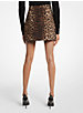 Leopard Wool Skirt image number 1