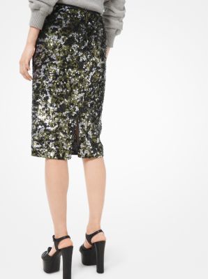 Michael kors camo sale skirt