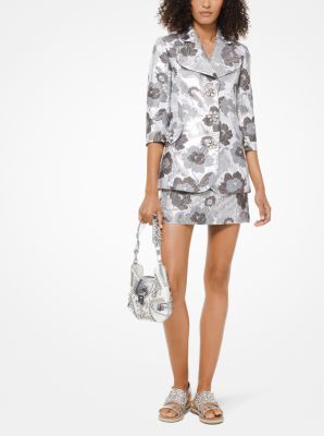 Floral Brocade Mini Skirt | Michael Kors Canada [CA]