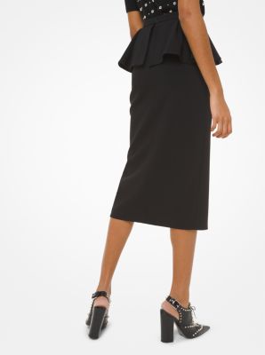 Peplum on sale front skirt