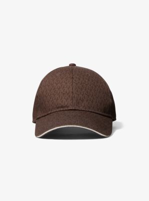 Logo Cotton Baseball Hat in CHOCOLATE | Michael Kors