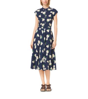 CamelliaPrint Circle Skirt Michael Kors Canada