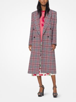 Rose Stretch Cady Pencil Skirt