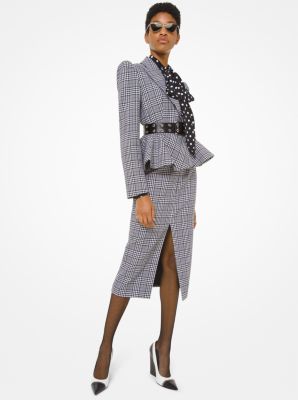 Glen plaid hotsell pencil skirt