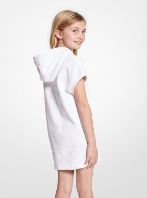 Logo Cotton Hoodie Dress image number 1