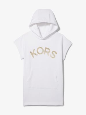 Logo Cotton Hoodie Dress image number 2