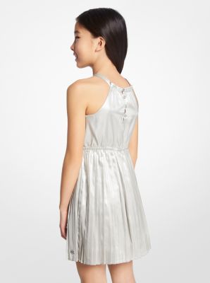 Lamé Pleated Dress image number 1