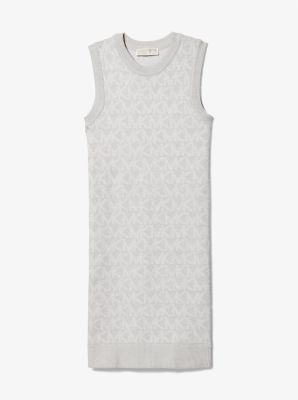 Metallic Logo Knit Tank Dress image number 2