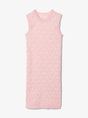 Metallic Logo Knit Tank Dress image number 2