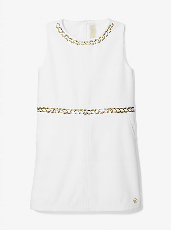 Chain Embellished Woven Dress image number 2