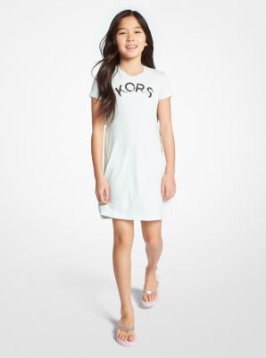 Mk t store shirt dress