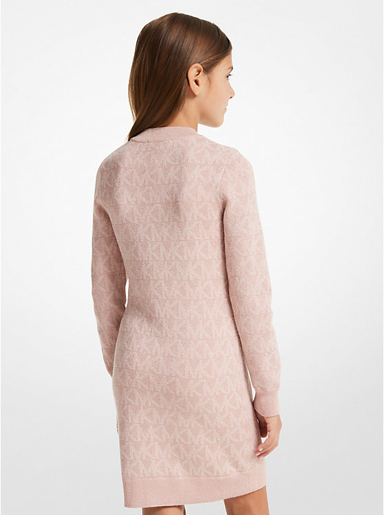 Metallic Logo Knit Dress | Michael Kors Metallic Logo Knit Dress | Michael Kors