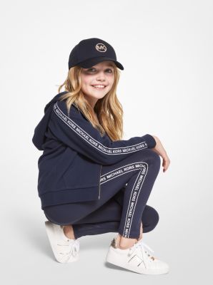 Logo Tape Stretch Jersey Leggings